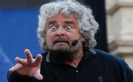 Beppe Grillo debutta agli Sgommati su SkyUno