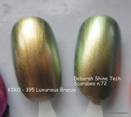 KIKO: Scroccoprova dei Duo-Chrome Nail Lacquer