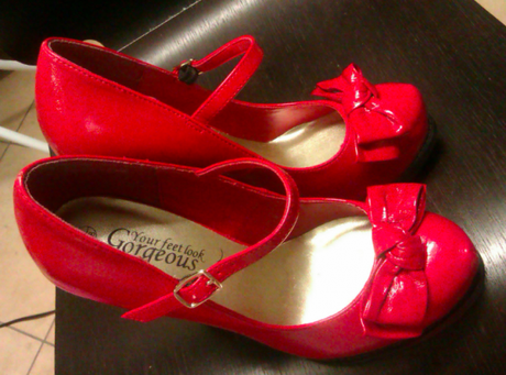 Shoeroom #47 Le scarpette rosse New Look con maxi fiocco!