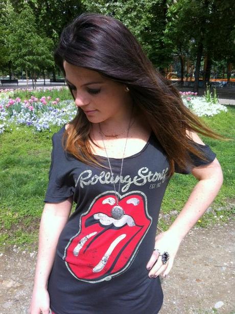 A trench and The Rolling Stones