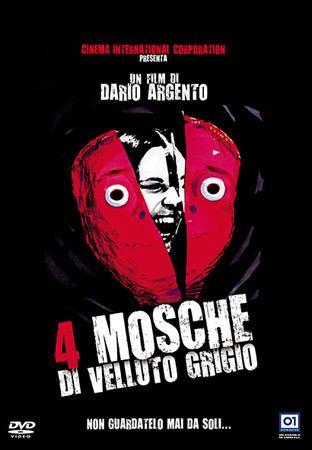 A 40 anni dalla realizzazione, la 01 Distribution presenta il dvd di 4 Mosche di Velluto Grigio di Dario Argento