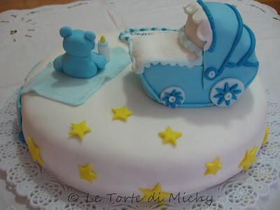 Torta Battesimo bambino