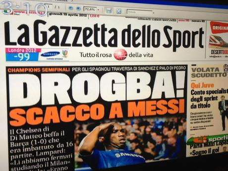 FOTO-ECCO L’ANTEPRIMA DELLA PRIMA PAGINA DELLA GAZZETTA DELLO SPORT,NAPOLI CHIVU STA…