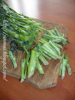 Broccoli spigarelli in padella