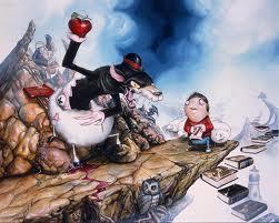 I favolosi quadri di Greg “Craola” Simkins: un Lewis Carroll contemporaneo