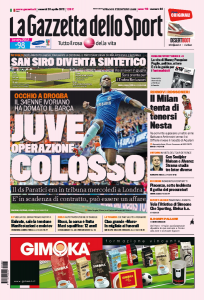 Ecco le prime pagine del Corriere dello Sport – Gazzetta e Tuttosport
