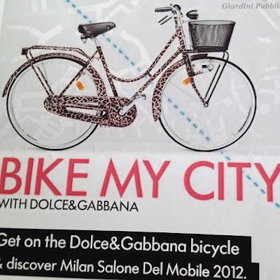 Dolce & Gabbana presenta: Bike the City by Spiga2