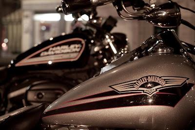 The aristocratic motorcyclist on stage The aristocratic motorcyclist on stage