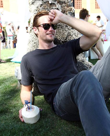 Alexander Skarsgård al Coachella 2012