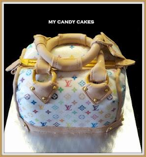 Louis Vuitton Cake 3 - Torta borsa Louis Vuitton 3