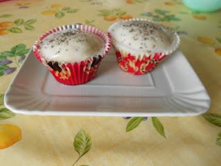 Muffin vaniglia e semi di papavero