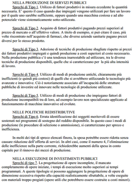 Spending review: analisi della spesa pubblica italiana. Rapporto preliminare