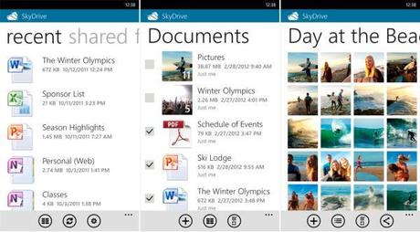 Scarica Download SkyDrive per Nokia Lumia Windows Phones : Aggiornamento v2.0