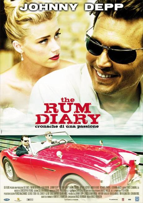 Johnny Depp sfida il kolossal The Avengers con il suo The Rum Diary: Cronache di una Passione