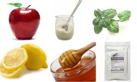 Maschera_capelli_ingredienti Maschera alla frutta per capelli grassi