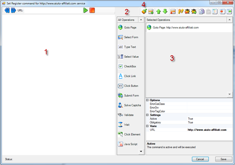 magic submitter - schermata designer Come aggiungere nuovi siti