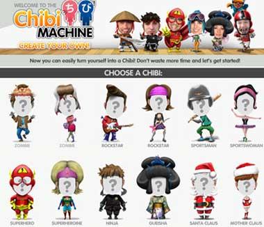 chibimachine1 Chibi Machine: fotomontaggi divertenti personalizzabili