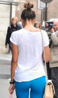 NICOLE MINETTI CON I LEGGINS BLOCCA MILANO