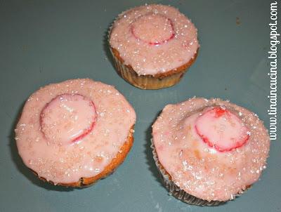 Fragole e Champagne per un Glossy Cupcakes