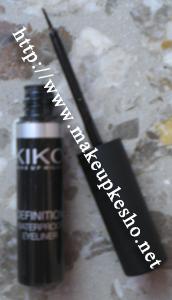 kiko - Definition Waterproof eyeliner N°01