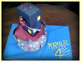 Torta Spiderman per Manuel