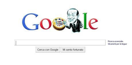Il Google doodle che festeggia Berlusconi era un fake… ma che trionfo!