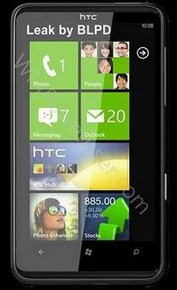 HTC HD 7, primo render ufficiale