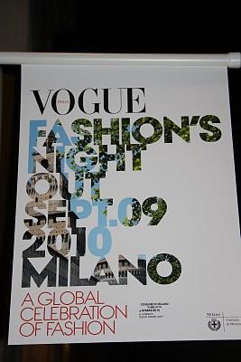 Vogue Fashion's Night out: La sessione fotografica
