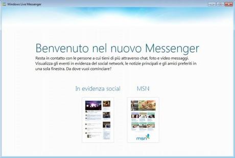 Finalmente è disponibile il download di Windows Live Messenger 2011