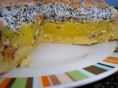 Crostata al Limone con Meringa ai Semi di papavero