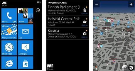 Caratteristiche di Nokia Drive 3.0 e Nokia Transport 2.0 per Windows Phone