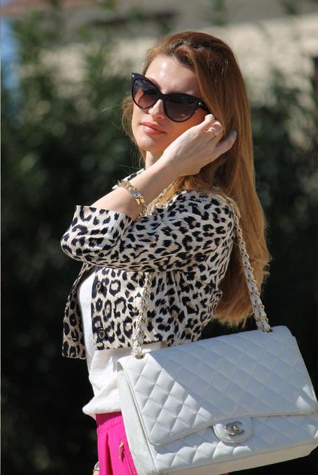 Rosa shocking e stampa maculata / hot pink and leopard print for aspring outfit