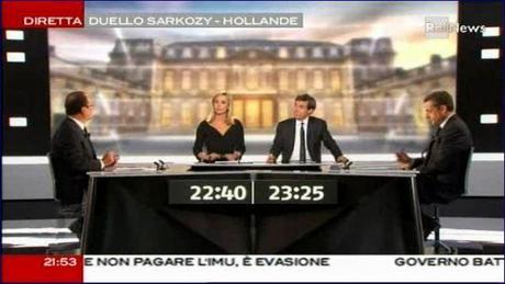 Dibattito Presidenziali francesi, Sarkozy: Berlusconi? è berlusconesque…