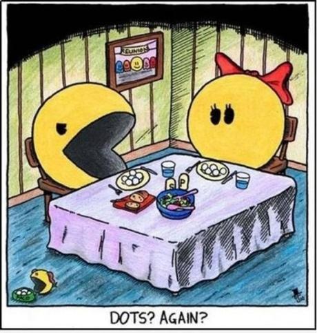 Cena a casa Pac-Man