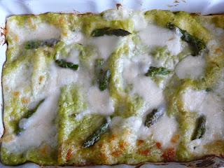 LASAGNE con ASPARAGI e BURRATA