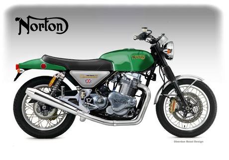 Norton Commando Fastback Concept Norton Commando Fastback Concept