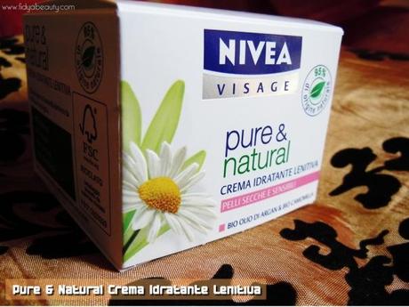 Review Pure & Natural Crema Idratante Lenitiva – Nivea