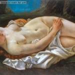 Gustave Courbet - Donna sdraiata