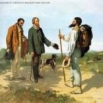 Gustave Courbet - La riunione o Bonjour Monsieur Courbet, 1854