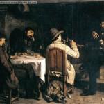 Gustave Courbet - Dopo cena a Ornans, 1849