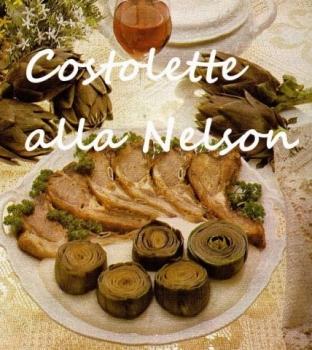 agnello,costolette,cucina francese,salsa soubise,nelson,besciamella carciofi
