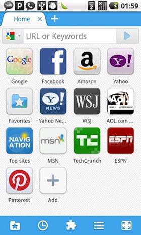 Maxthon 1 Migliori Browser Web per smartphone e tablet Android