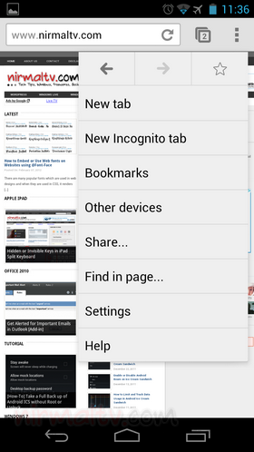 Options53 Migliori Browser Web per smartphone e tablet Android