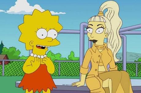 Lady Gaga nel finale di stagione de I Simpson