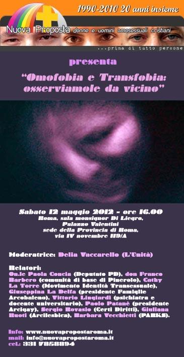 Palazzo Valentini, Roma- 12 maggio 2012 - conferenza 