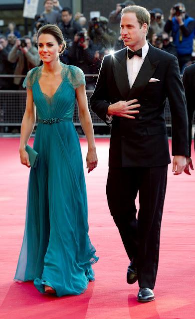 Stunning Kate Middleton at the Olympic Games Gala in London