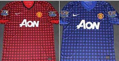 Manchester United, kit Home e Away 2012/13