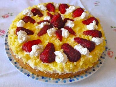 Torta di fragole (con sorpresa...)