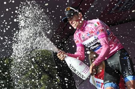 95° Giro D’Italia 8^ Tappa: Pozzovivo batte tutti in salita, Hesjedal tiene bene