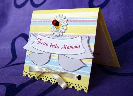 Tutorial illustrato Card Festa della Mamma - Mother's day photo tutorial